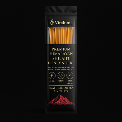 VITALUME™ Pure Shilajit Honey Sticks