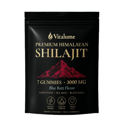 VITALUME™ Pure Shilajit Gummies – 7ct Travel Pack