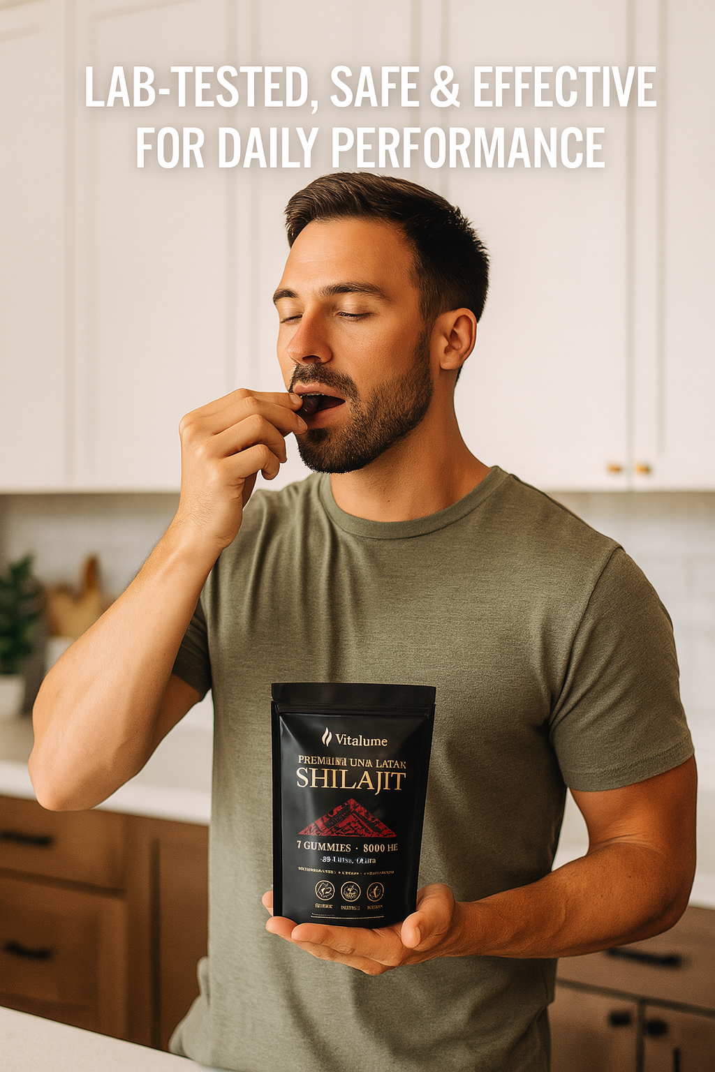 VITALUME™ Pure Shilajit Gummies – 7ct Travel Pack