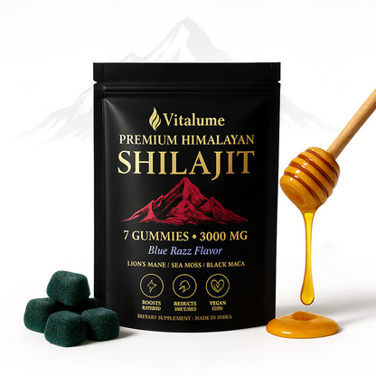 VITALUME™ Pure Shilajit Gummies – 7ct Travel Pack