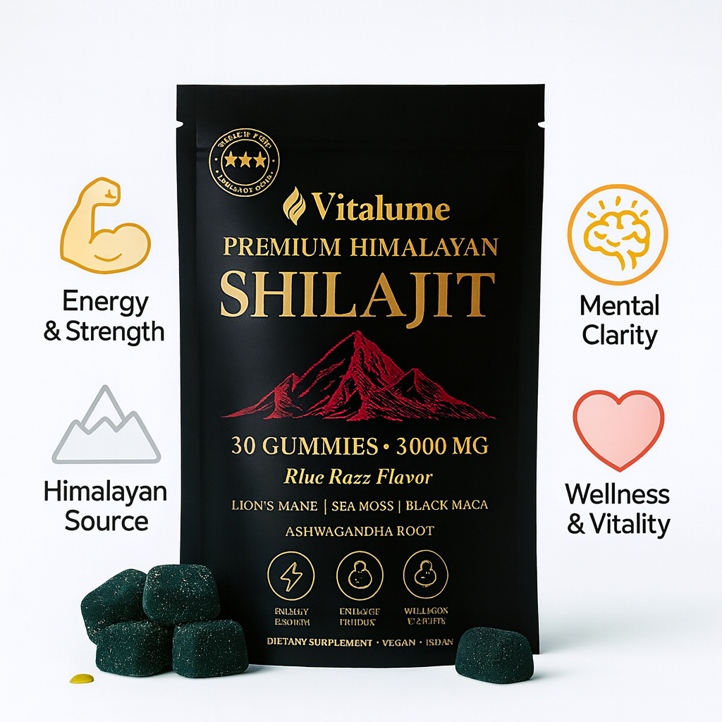 VITALUME™ Pure Shilajit Gummies - Reignite Drive, Stamina & Confidence in 14 Days