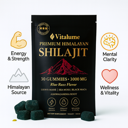 VITALUME™ Pure Shilajit Gummies - Reignite Drive, Stamina & Confidence in 14 Days