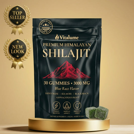 Shilajit Gummies - Bring Back Your Drive, Power & Confidence in 2 Weeks