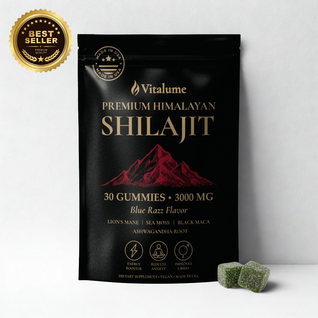 Shilajit Gummies - Bring Back Your Drive, Power & Confidence in 2 Weeks