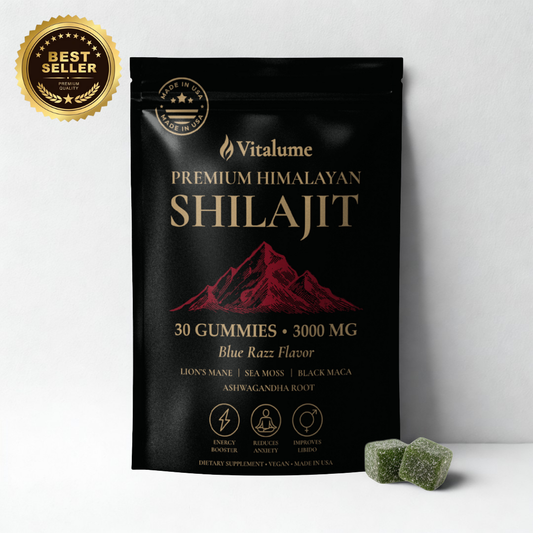 Shilajit Gummies - Bring Back Your Drive, Power & Confidence in 2 Weeks