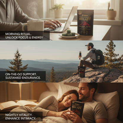 Shilajit Gummies - Bring Back Your Drive, Power & Confidence in 2 Weeks