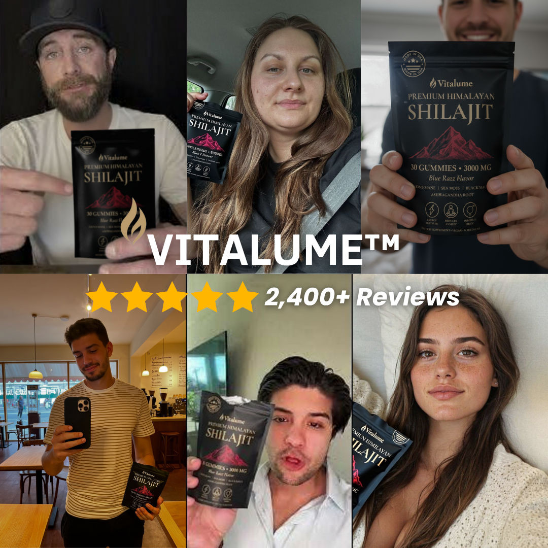 Shilajit Gummies - Bring Back Your Drive, Power & Confidence in 2 Weeks