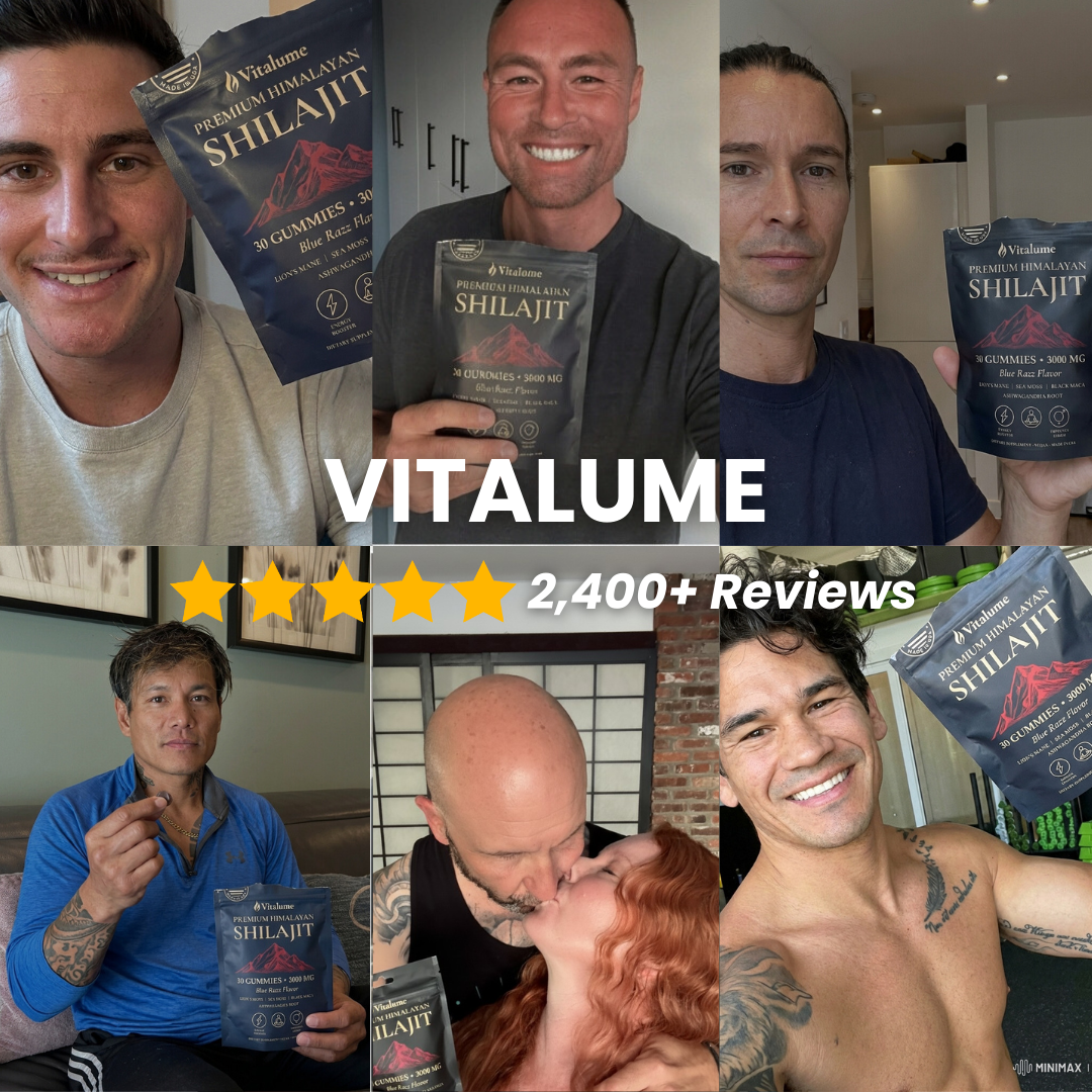 Shilajit Gummies - Bring Back Your Drive, Power & Confidence in 2 Weeks