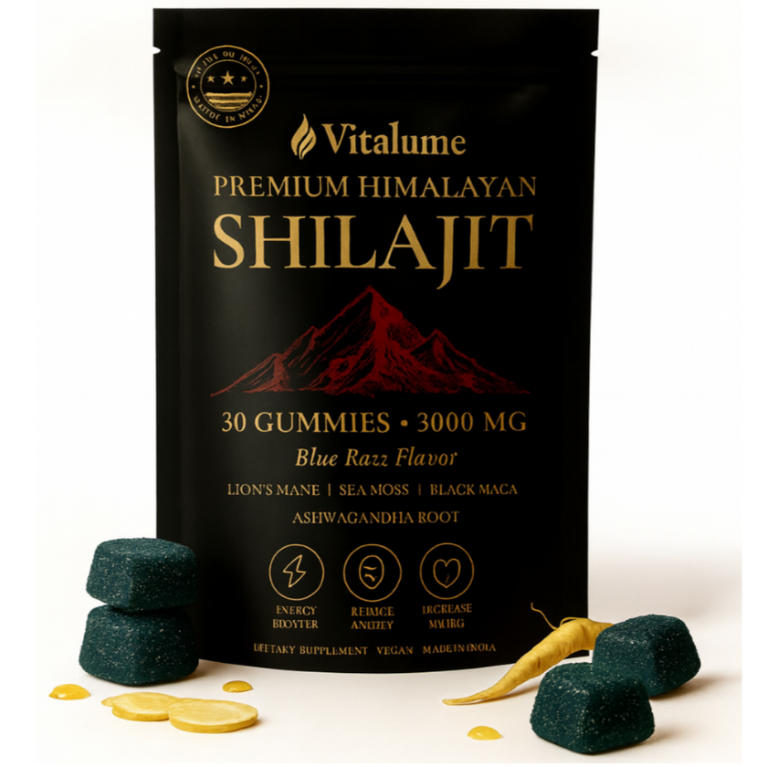 VITALUME™ Pure Shilajit Gummies - Reignite Drive, Stamina & Confidence in 14 Days