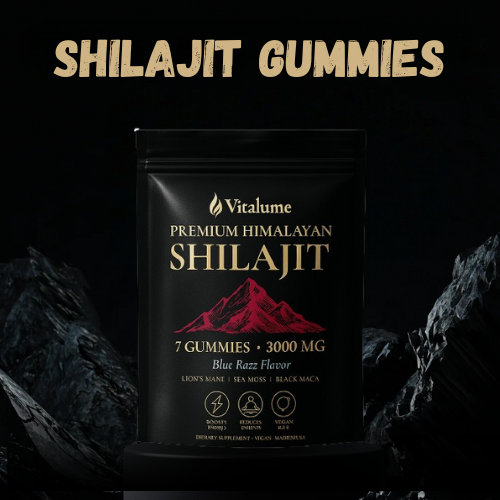 VITALUME™ Pure Shilajit Gummies – 7ct Travel Pack